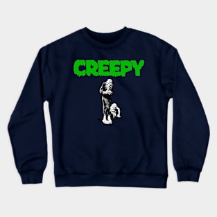 Uncle Creepy green logo Crewneck Sweatshirt